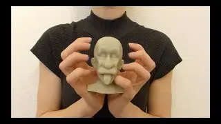 ASMR - Can you help Albert Einstein get his hair back? (Tapping, Personal Attention, no talking)