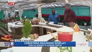 Kenny feels like a kid again with local nursery's huge train display