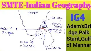 palk bay,palk strait,gulf of mannar,adam's Bridge | #indiangeography