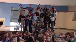 Augusta Prep Middle School Chorus performing at the Lower School