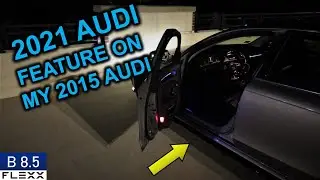 BRIGHTEST AUDI Door Lights installed under 10 seconds