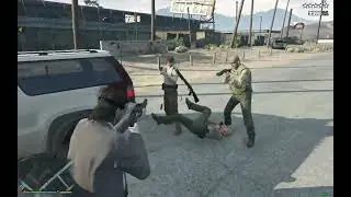 Grand Theft Auto V Flashy Weapon Effects demonstration