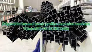 Polyamide66 thermal break strip profiles extrusion machine