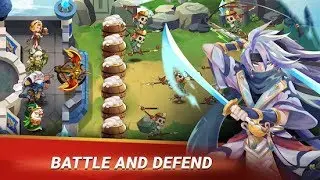 Castle Defender: Hero Idle Defense TD&rlm; android gameplay