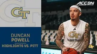 Georgia Tech's Duncan Powell Delivers 26 Points In Road Win