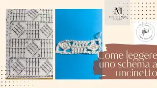 Prima lezione come leggere gli schemi a uncinetto 