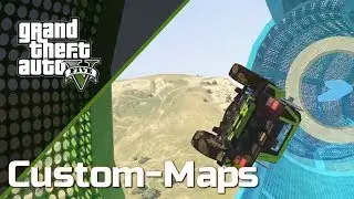 GTA 5 Online Custom Map #01 - Parkour & Race + Download