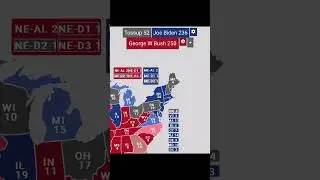 2024 Joe Biden vs George Bush! | Prediction #shorts
