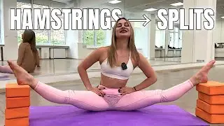Middle Split Stretch & Hamstring Stretch | The First Step to Doing the Splits (4K)