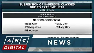 WATCH: List of some in-person class suspensions due to extreme heat | ANC