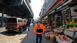 Bronx Walk NYC – Hunts Point Ave/Southern Blvd, Westchester Ave Square Nab, April 2023.