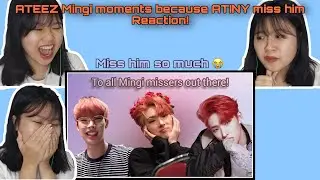 ATEEZ Mingi moments because ATINY miss him First Time Reaction! 😭 by ATINYFTW