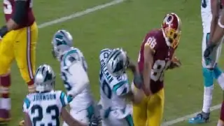 JORDAN REED THROWS PUNCH IN GAME GETS EJECTED