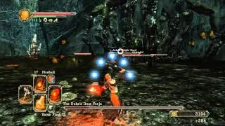 Dark Souls II - The Duke's Dear Freja Fight NG+ Coop (Pyromancy & Magic) Old Paledrake Soul PC