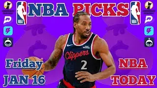 (7-2 RUN!) NBA Best Bets TODAY | Friday January 16 2026 | Player Props + Predictions | FREE Plays