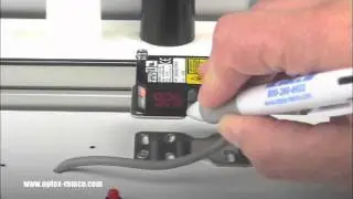 Optex FA BGS-DL-T Series -  Display Walk-Thru Part 1