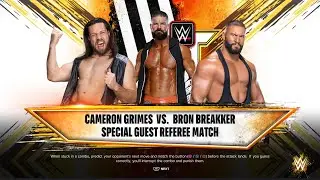 WWE 2k24 I NXT Ep. 47 I Cameron Grimes vs. Bron Breakker I Gameplay