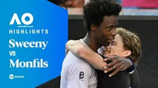 Dane Sweeny vs Gael Monfils | Round One | Australian Open 2026 Highlights 🇦🇺