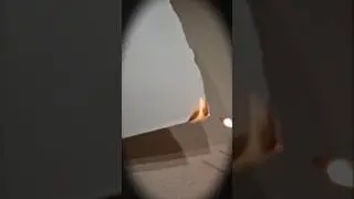 paper & fire experiment🔥#glass#fire#science experiment do at home#shorts#shortfeed#viral