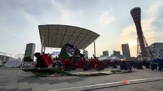 大阪大学お祭りダンスサークル祭楽人 SailingKOBE ファイナル演舞　2025.7.6