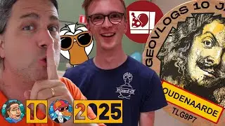 EINDELIJK NAAR OUDENAARDE! #TLL2025 #GV10 #geocaching