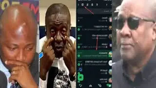 ẞreak..Last WhatsApp chat dr&ograve;p,Captain Smart finally. Mahama & Okudzeto couldn't believe after.....