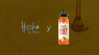 Introducing Hissho Sushi x Mike's Hot Honey Maple Smoked Salmon Roll