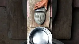 hu ru ru Rajasthani song🔥hu ru ru song🚩Krishna statue making at home🙏laddu gopal#shorts​