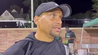 Detroit Cass Tech first-year football coach Marvin Rushing takes charge