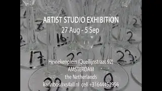 OPEN UP : UP CLOSE - studio exhibition Karin Bos, impressie