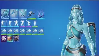 SNOWHEART Skin Showcase in Fortnite Chapter 2 Season 5