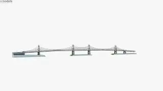 Queensboro Bridge 3D model by 3DModels.org