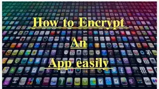How to encrypt App|on phone| Android| Privacy Tricks