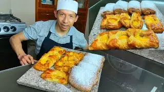 Разновидности хлеба из датского теста Эквадор (с прикосновением Луиса)