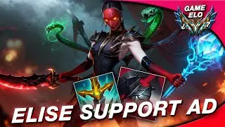 Elise Support AD Bruiser with Black Cleaver and Serpent&rsquo;s &ndash; Works TOO well 🔥🔥 PUIASTRAS ARMY🐔