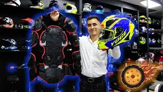 ACCESORIOS PARA MOTOS 🏍️ ✅  en Plaza Izazaga 38 | Cascos | Guantes | Escape
