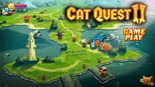 Cat Quest II ★ Gameplay 2022 ★ PC Steam [ Free Demo ] 2D open world action RPG Game 2019