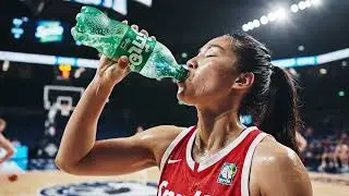 Firefly a basketball player drinking sprite