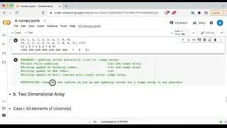 4. numpy Indexing