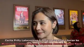 Prilly Latuconsina & Omara Esteghlal Liburan ke Museum DoraemonJepang, Wujudkan Nostalgia Masa Kecil