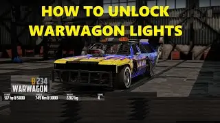 Wreckfest How to unlock warwagon lights