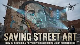 Saving Street Art: How 3D Scanning & AI Preserve Disappearing Urban Masterpieces