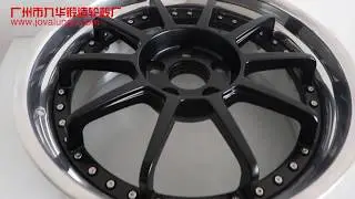 wholesale 2 piece forged wheels, rims made in china