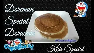 Doraemon ka Dora Cake//homemade Dora pan cake// Eggless Dora pan cake