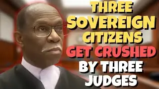Three Judges Go HEAD-TO-HEAD with Three Sovereign Citizens in Court!