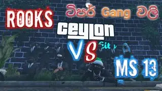 The Rooks 🖤 VS MS 13 💙 Gang Fight Ceylon RoyalPlay | @HackyStreaming