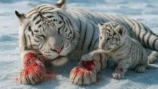EP-5 | Emotional Injured White Tiger Rescue | Animal Rescue Series #animalrescue #wildliferescue #ai