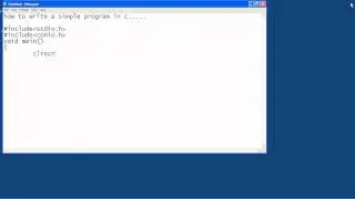 How to Write a Simple Program in C