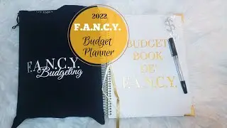 2022 Budget Planner Flip Through/ Budget Book de' F.A.N.C.Y./ Fancy Budgeting Planner