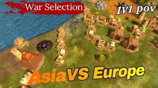 War Selection - 1v1 Ranked Asia Vs Europe - Tough match